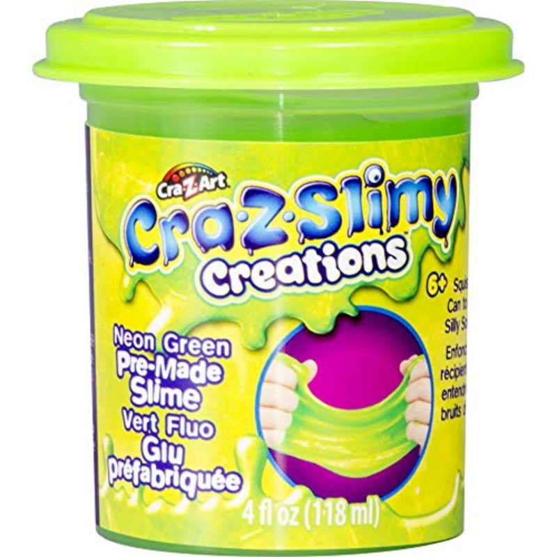 Cra-Z Slimy 4 Oz - Verde Neón