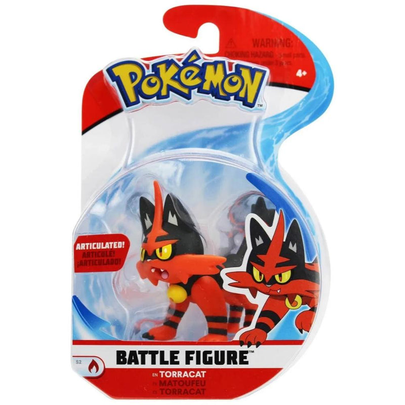 Pokémon Figura De Batalla Torracat