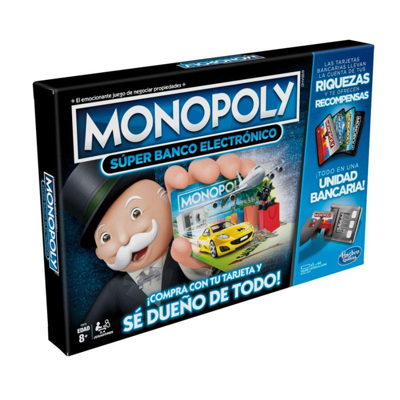 Juego De Mesa Monopoly Super Banco Electronico