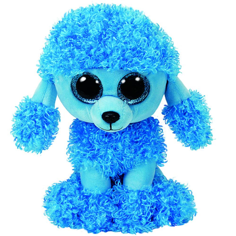Ty Beanie Boos Mandy Perro Poodle Azul Regular